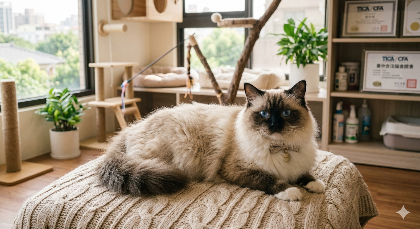 如何辨識專業綠色單位的台中貓舍？